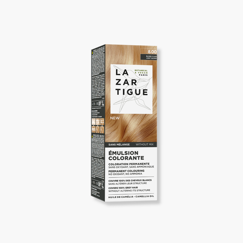 Emulsione Colorante 8.00 Biondo Chiaro (Colorazione permanente - senza miscelazione - non schiarente)