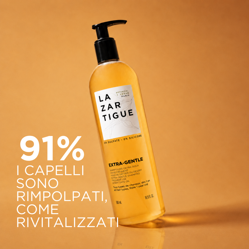 Shampoo Extra-Gentle 500ml (shampoo delicato per lavaggi frequenti)