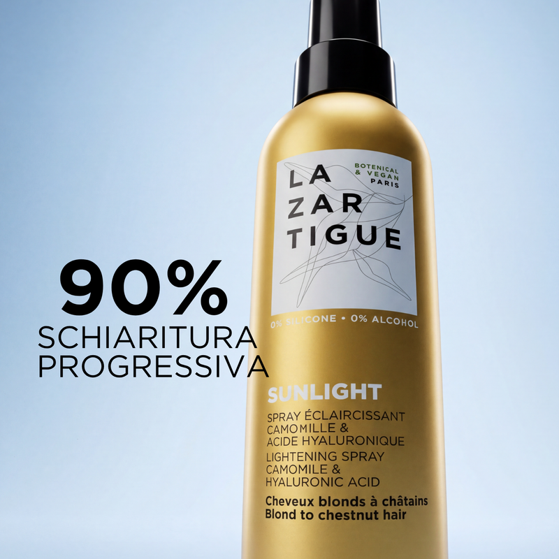 SPRAY SUNLIGHT (spray schiarente per capelli da biondi a castani)